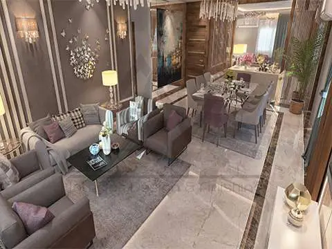 تصميم وتشطيب شقق بالمهندسين